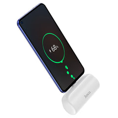Hoco J106 Mini Pocket Power Bank | 5000mAh, Type-C, Foldable Stand