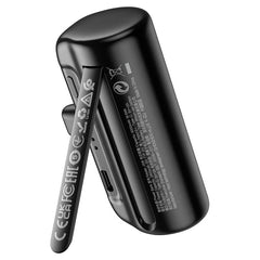 Hoco J106 Mini Pocket Power Bank | 5000mAh, Type-C, Foldable Stand